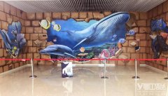 广州墙绘公司-纯手绘的商场墙绘点击咨询